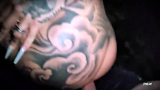 I made my friend's girlfriend suck and cum in his ass to keep his secret