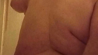 In the shower