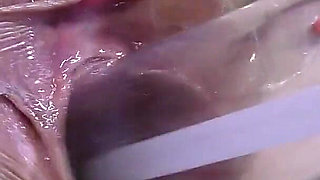 Far Spread Pussy Close up Fucking with Lamp 1000watt