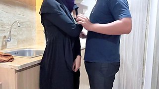 Jamsen Tempted by Big-Butt In-Laws in Kitchen