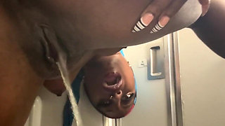 Public Toilet Whore Pissing.