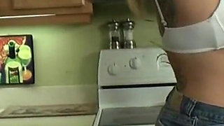 Horny big tit milf releases stepsons stress
