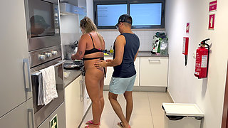 I Devour My Slutty Stepmother While She's Making Me Dinner