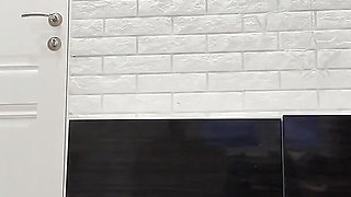 Flexy Yoga Flow in Tight Blue Leggings