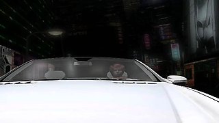 Foxy 3D Superwoman bounces up and down on a cock