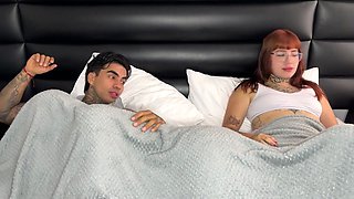My stepsister neglects her boyfriend, so I decided to fuck him like never before.