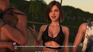 Dominos Beach 5 Sfw Walkthrough: Jhon Meets Rebels Gang New Friends & Beach Alliance Tease