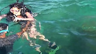 Famous Brazilian actress caught masturbating on the beach