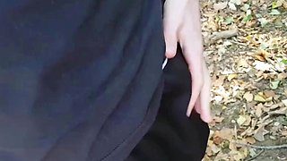 Pissing Outdoors with my Big Dirty Dick