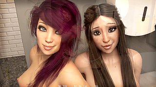 Cartoon movie, teen cosplay, hooter-sling