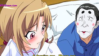 Blonde Hentai Nurse Gets Deep Exam by Perverted Doctor