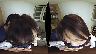 Glamour teen seductress hot VR sex video