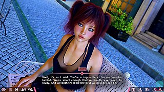 Anime strip game, double homework epilogue, animated teen