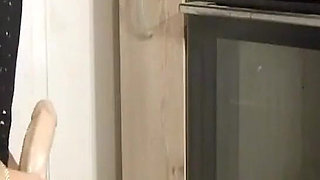 Dirty JOI, Dildo Ride & Intense Squirt in the Kitchen