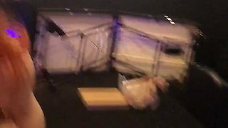 Blonde Slut Gets Tossed by College Guy
