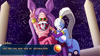 Kame Paradise Multiversex 2 - Roshi Fucking the Angel Vados