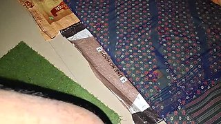 Hairy Indian Aunty Shonaa Yadav Twerking in Bodystocking - Desi Wife Role Play