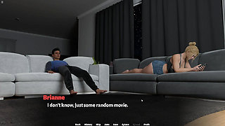 Stepsister Comparing Her Pink Dildo With My Huge Cock