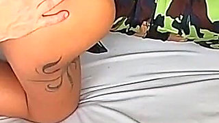 Brazilian Mulatto Woman, Having Sex with a Well-endowed Arab Man.
