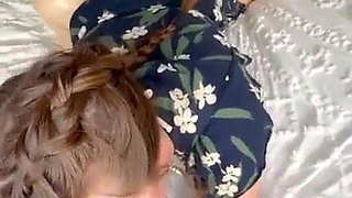 Curvy american pawg shares passionate interracial creampie