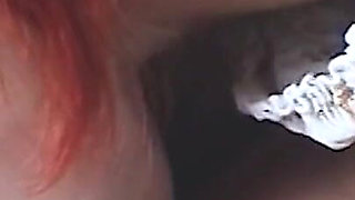 Bubble bunny Keke in a parking lot