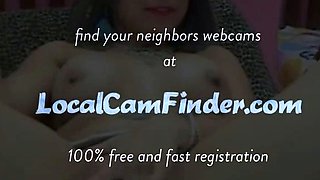 Fisting Her Pussy Hard on Webcam