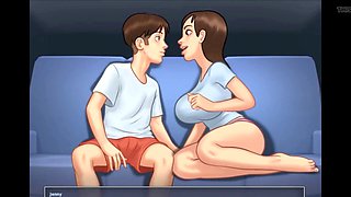 Hentai anime, 3d animation, yam-sized