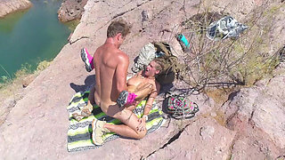 Fucking and Sucking on Top of a Mountain