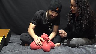 Unboxing the new Meru the succubus of MRLSEXDOLL that my stepsister gave me.. - Hd