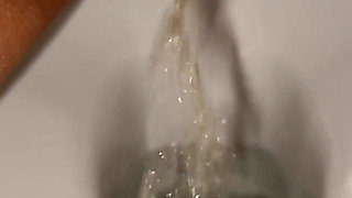 Morning Compilation of Yellow Pee! a Beautiful Girl in Various Lingerie!