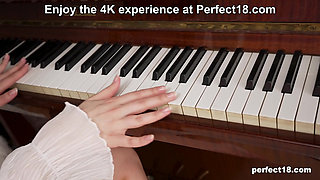 Play the Piano or Play with my Pussy? Eva Foreva for Perfect18