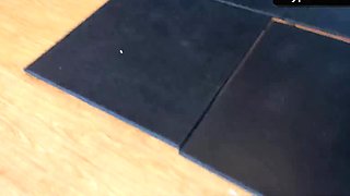 SLAMMED her in public! RUSSIAN gym honey guzzled my jizz