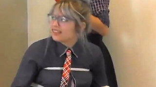 Luna Grey & Violet Haze - corporate bitches payback hD