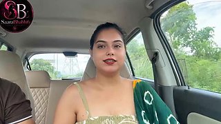 Risky Doggystyle Handjob in Car Outdoors – Hot Hindi Audio Sex