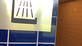 Glamino Girls - Part 3 Cherry Kiss Fucking on Public Wc