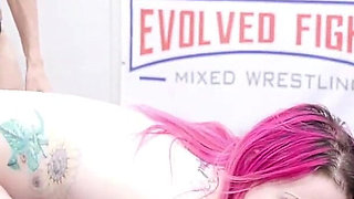 Agatha Delicious Vs Lady Lazarus Female Wrestling