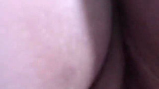 My Thong Slides Down. My Huge Natural Ass Gets Fingered Then Destroyed in Doggy Style!
