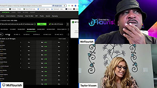 Live 50 Min Superbowl Sunday Mrflourish Podcast Stream with Co-host Taylor Vixxen