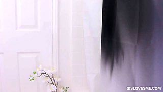 Pretty sister in law caught and fucked by stepbrother's bwc