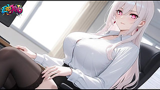 Secretary Falls in Love with Her Boss Anime Romance