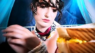 LittleBunnyB - Bondage Mukbang