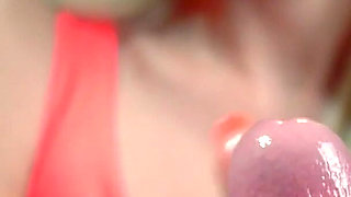 Cock Therapy for My Man - Sensual Handjob Ended with Hot Blowjob and Cum on My Tongue