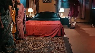 Tiny Indian MILF Naomi Shah swallows a stiff cock