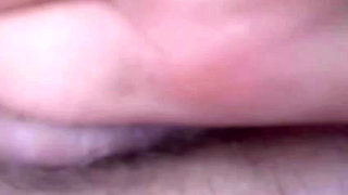 Playing in his cum