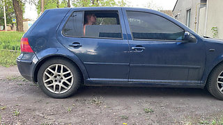 Backseat Tease: Jumping for Your Pleasure