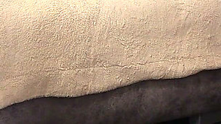 A Neighbor Watches a Mature Housewife with a Juicy Ass in Nylon Pantyhose Through an Open Window.