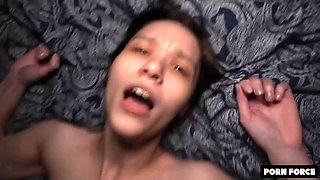 Cumdumpsterteens - small princess Kitty Doll 88 penalized by monster boner