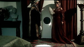 Medieval Gloryhole the Husband Is Away and the Wife Takes Advantage of a Hole in the Wall to Enjoy a Nice Big Cock.
