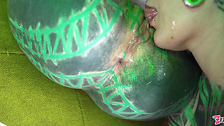 Hardcore Threesome Anal - Gapes, ATM and Facial Cumshot
