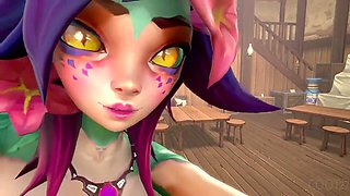 She fucked him, anime sex cartoon, animate